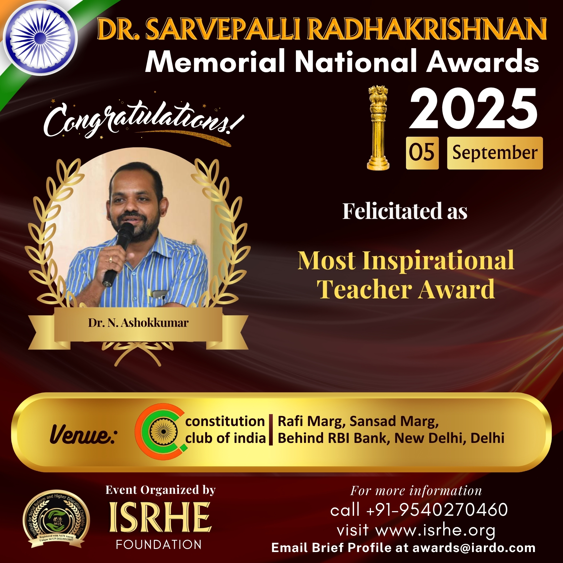Dr.N.Ashokkumar